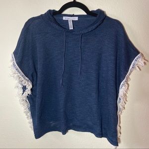 BCBGeneration Poncho style short top